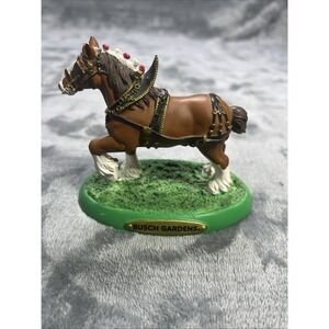 Vintage Anheuser Busch Clydesdale Busch Gardens Tampa FL Figurine See Photos
